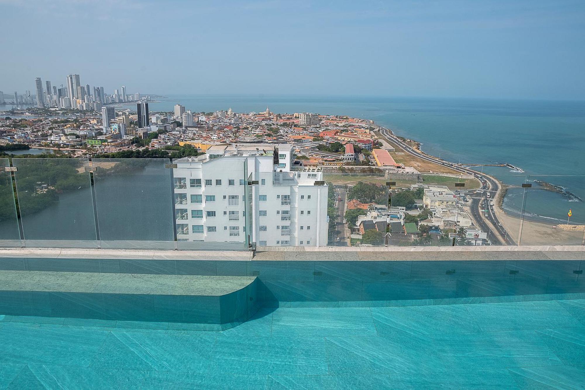 Murano Centro1 26Floor,Rooftop,Infinity Pool & Views By Imz Apartamento Cartagena