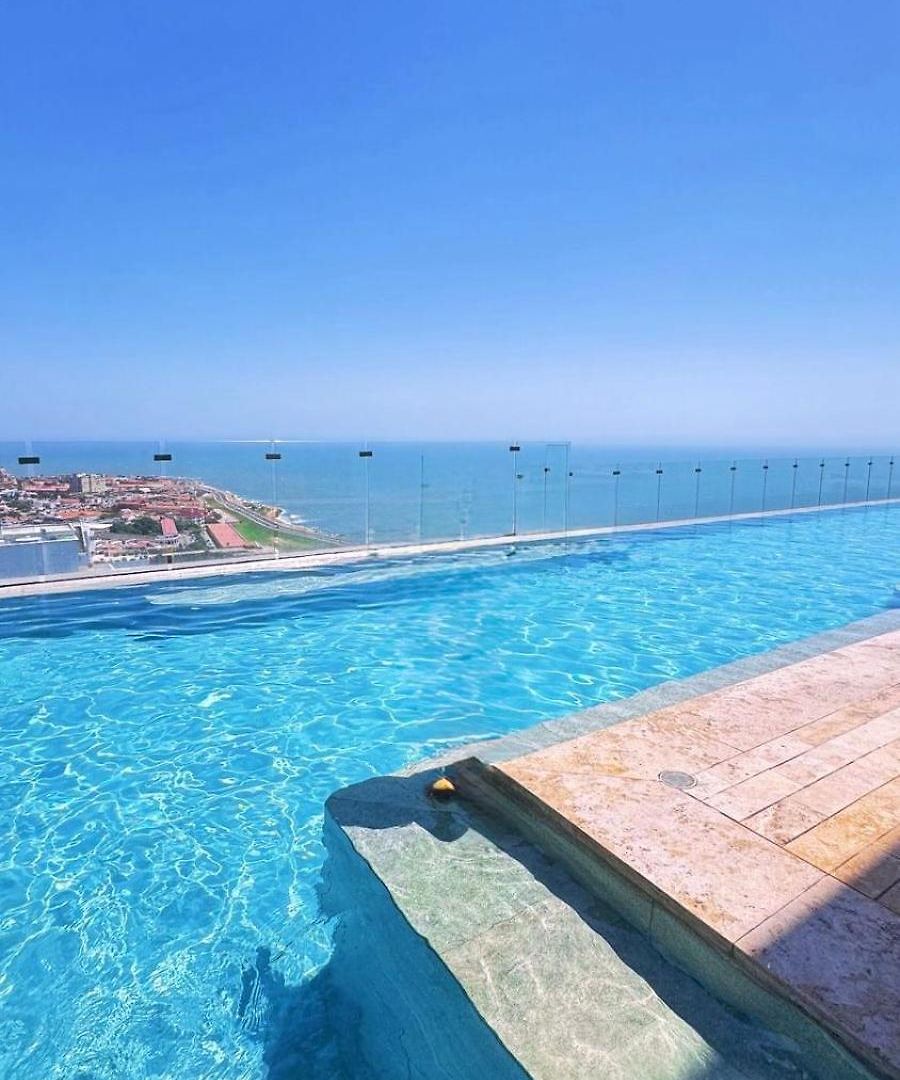 Murano Centro 1 26fl, Oceanfront 360 Views Free Airport Pickup Apartamento Cartagena