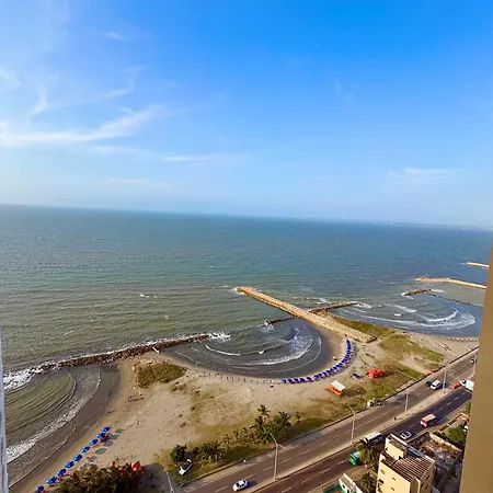 Apartment Murano Centro1 26floor,rooftop,infinity Pool & Views Byimz Cartagena