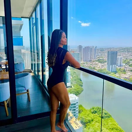 Murano Centro 1 26fl, Oceanfront 360 Views Free Airport Pickup * Cartagena
