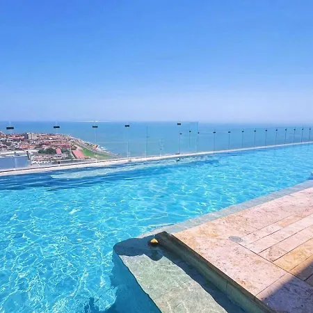Murano Centro 1 26fl, Oceanfront 360 Views Free Airport Pickup Apartamento Cartagena